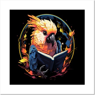 Cockatoo Reads Book Posters and Art